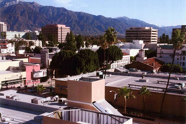 Playhouse Plaza - San Gabriel Mountain Views